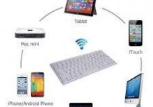 Bluetooth klaviatura, planşet, komp, telefon ucun Yeni