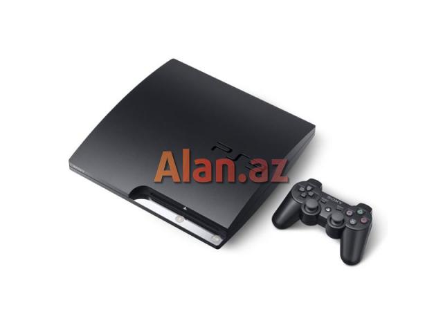 Playstation 3 (proşıvkalı) + 15 oyun və 2 pult