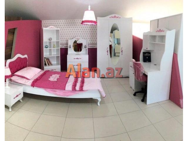 genc qız yataq otagi mebeli destı