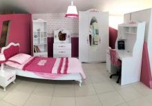 genc qız yataq otagi mebeli  destı