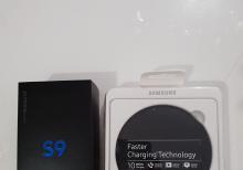 Samsung Galaxy S9 64GB with Wireless charger