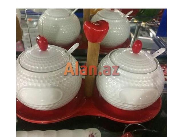 keramik ikili murebbe seker qabı