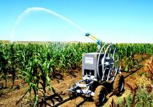 Yağış yağdırma üsulu ilə suvarma avadanlıqları