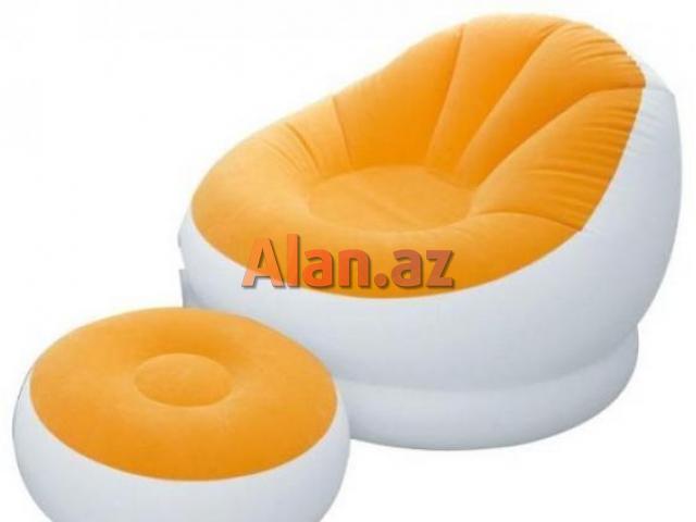 Надувное кресло intex 68572, 104 x 109 x 71 см