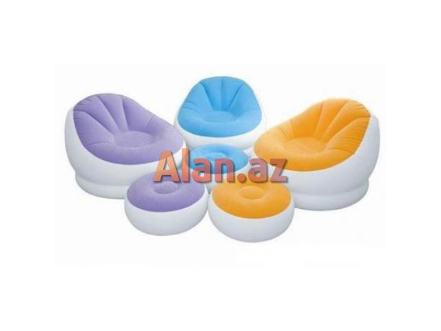 Надувное кресло intex 68572, 104 x 109 x 71 см