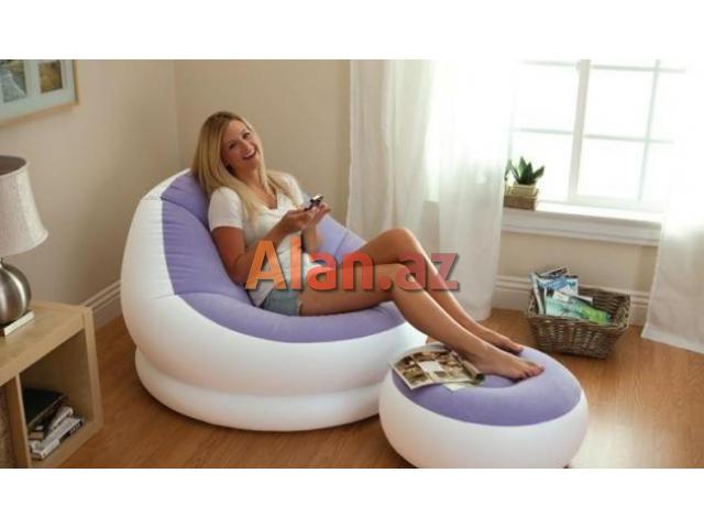 Надувное кресло intex 68572, 104 x 109 x 71 см