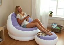 Надувное кресло intex 68572, 104 x 109 x 71 см
