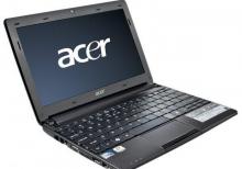 Acer AOD270 Netbuk