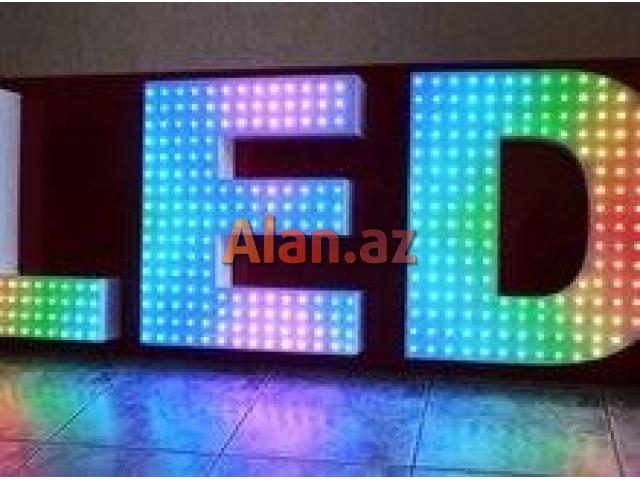 LED tablo və monitorlar (Reklam işləri)