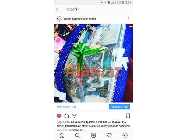 Nişan və toy səbətlərinin hazırlanması