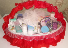 Nişan və toy səbətlərinin hazırlanması