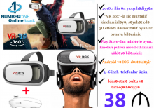 Virtual Eynək VR Box2 + pult