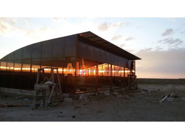 Palikarbonat,Nerj,Dəmir Kanstruksiya,Plastik qapı-pəncərə işləri yüksək səviyyədə