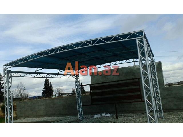 Palikarbonat,Nerj,Dəmir Kanstruksiya,Plastik qapı-pəncərə işləri yüksək səviyyədə