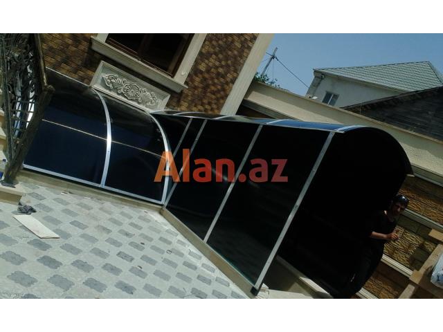 Palikarbonat,Nerj,Dəmir Kanstruksiya,Plastik qapı-pəncərə işləri yüksək səviyyədə