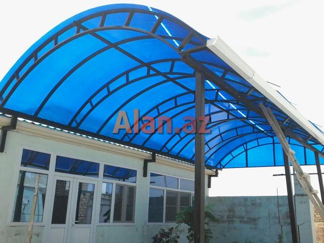 Palikarbonat,Nerj,Dəmir Kanstruksiya,Plastik qapı-pəncərə işləri yüksək səviyyədə