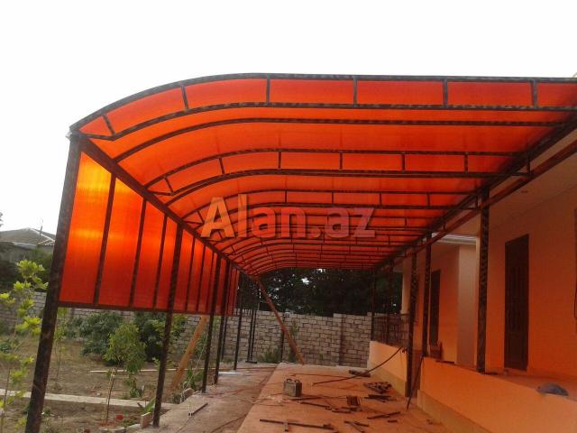 Palikarbonat,Nerj,Dəmir Kanstruksiya,Plastik qapı-pəncərə işləri yüksək səviyyədə