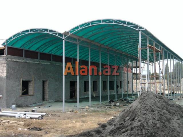 Palikarbonat,Nerj,Dəmir Kanstruksiya,Plastik qapı-pəncərə işləri yüksək səviyyədə