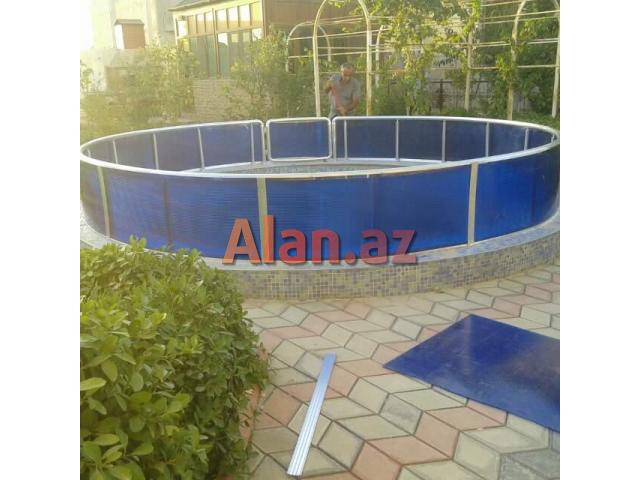 Palikarbonat,Nerj,Dəmir Kanstruksiya,Plastik qapı-pəncərə işləri yüksək səviyyədə