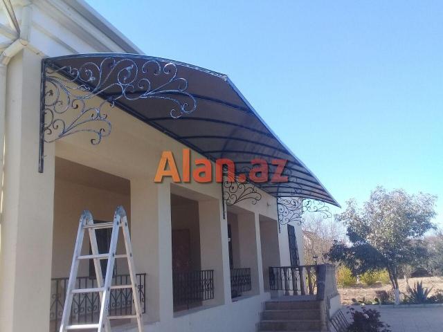 Palikarbonat,Nerj,Dəmir Kanstruksiya,Plastik qapı-pəncərə işləri yüksək səviyyədə