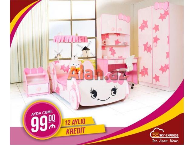 Usaq mebelleri kreditle