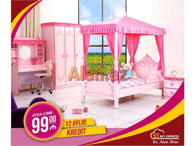 Usaq mebelleri kreditle