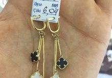 Van cleef qızıl sırğa