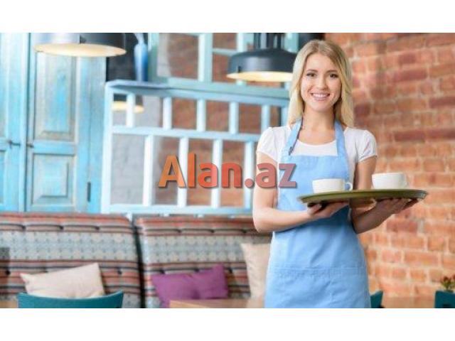 Restorana Ofisiantka xanim teleb olunur