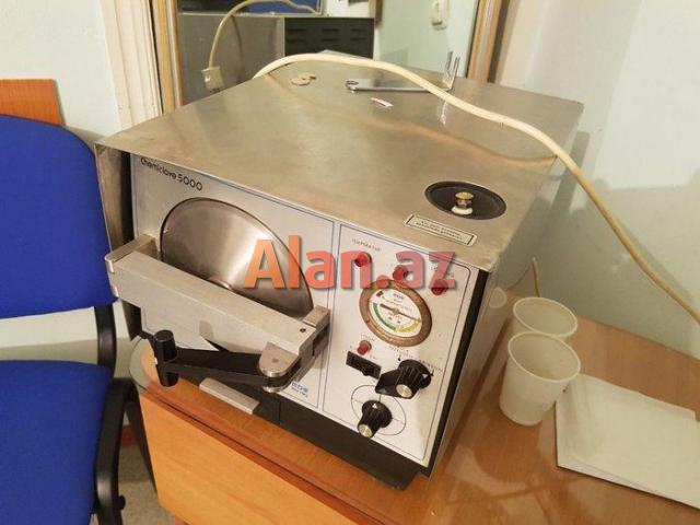 Diş kabinetləri və tato salonlar üçün avtoklav (chemiclave).