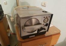 Diş kabinetləri və tato salonlar üçün avtoklav (chemiclave).