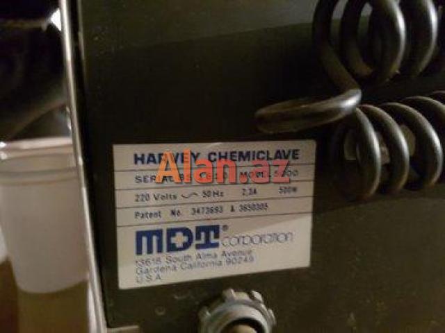 Diş kabinetləri və tato salonlar üçün avtoklav (chemiclave).