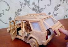 jeep-Taxta maşin modeli