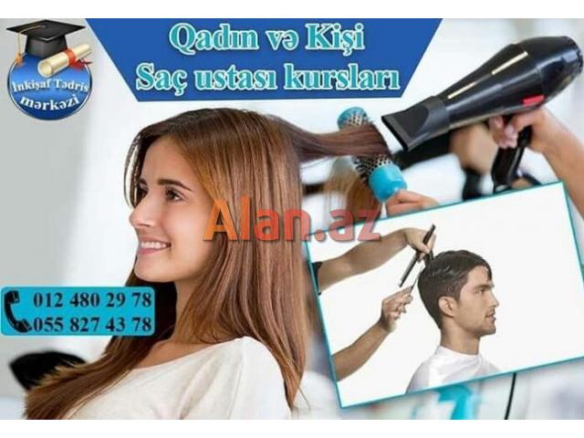 Kişi və Qadın saç ustası kursu