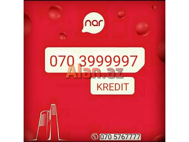Nar nomre 3999997 kredit var