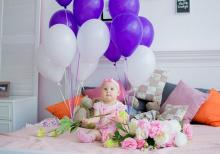 Helium balonlarının satışı