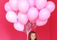 Helium balonlarının satışı