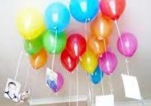 Helium balonlarının satışı