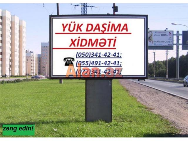 Yuk dasima xidmeti,yük daşima xidməti,yuk taksisi