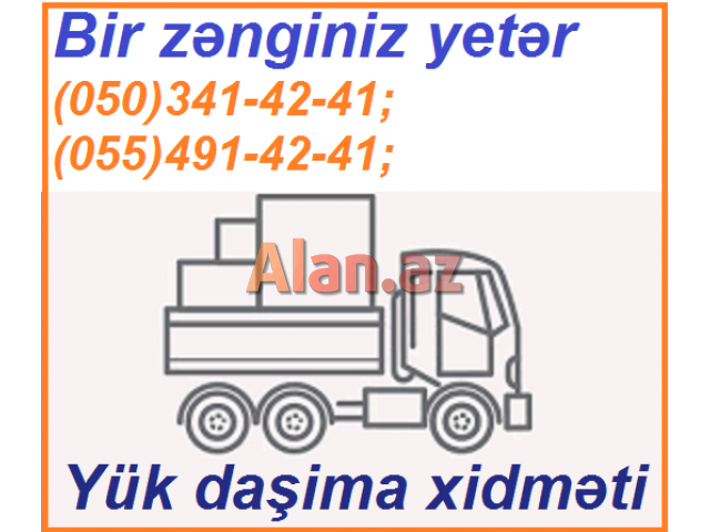 Yuk dasima xidmeti,yük daşima xidməti,yuk taksisi