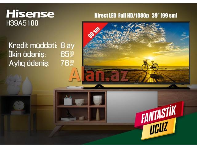 Hisense 99 Ekran 1080p Full HD Sərfəli və Münasib Kredit