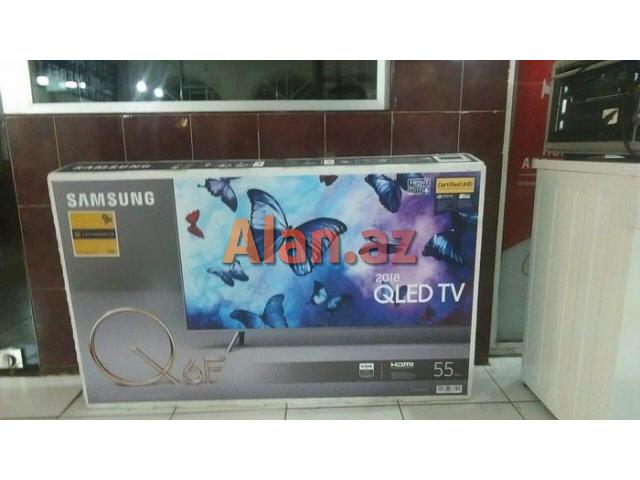 Samsung 140 sm /55 duym qled 4K ultra hd ekranli smart televizor.