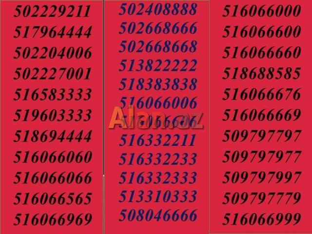 Qızıl/Platinum Azercell nömrələri!