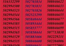 Qızıl/Platinum Azercell nömrələri!