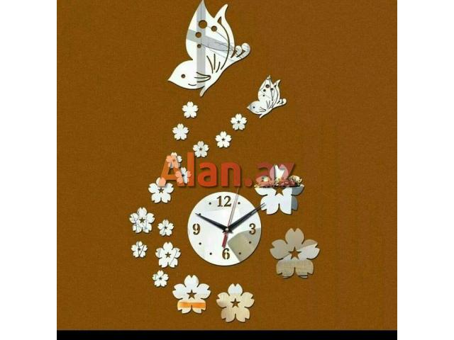 Divar Dekor Saat.. Yeni..qutuda..