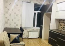 8km bazari, 251 nomreli litsey-mektebin yanindaki yeni tikilide 90м² 2 otag super temirli menzil