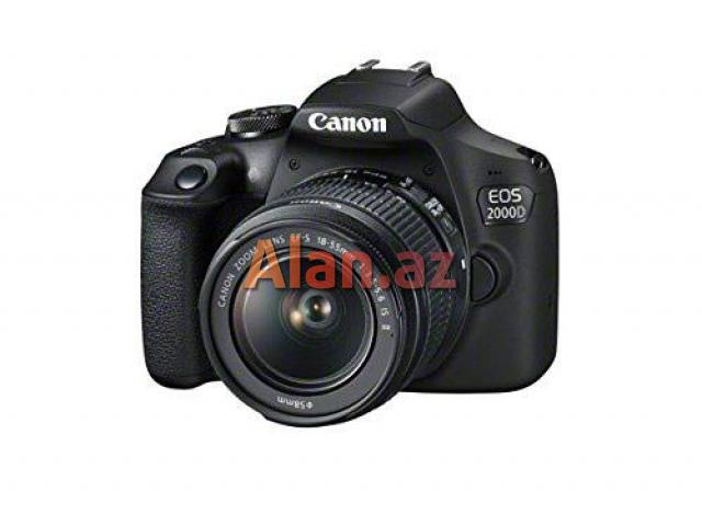 Canon EOS 2000D DSLR Camera and EF-S 18-55 mm f