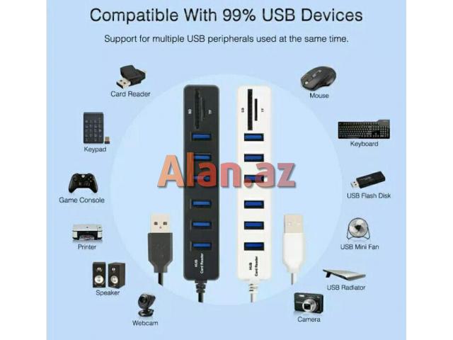 USB Hub 3.0 Multi USB 3.0 Hub. Kompüter Aksesuarı