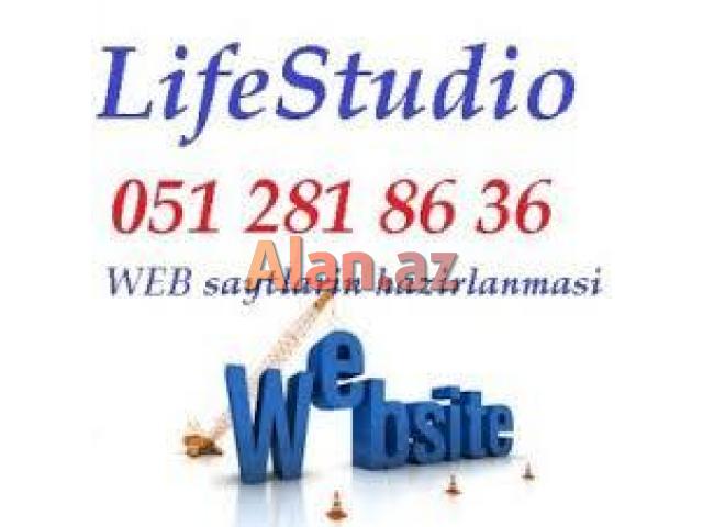 Web sehifeler. Web saytlarin hazirlanmasi