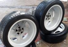 AMG -mono blok ( qazan) disklər.  Qabaq təkərlər 225-45-18 Arxalar 235-45-18