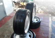 AMG -mono blok ( qazan) disklər.  Qabaq təkərlər 225-45-18 Arxalar 235-45-18